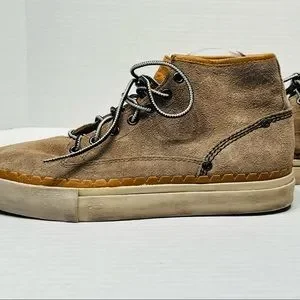 Diesel | Shoes | Diesel Suede Leather Flat Ankle Boots Size  display picture 2